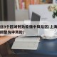上海这9个区域划为疫情中风险区(上海两个区域调整为中风险)