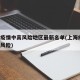 上海疫情中高风险地区最新名单(上海疫情 中高风险)