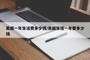 美国一年生活费多少钱/美国生活一年要多少钱