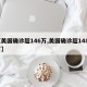 【美国确诊超146万,美国确诊超1488万】