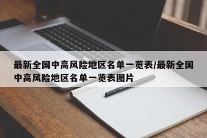 最新全国中高风险地区名单一览表/最新全国中高风险地区名单一览表图片