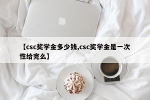 【csc奖学金多少钱,csc奖学金是一次性给完么】