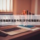 济宁疫情最新消息今天(济宁疫情最新通知)