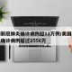美国新冠肺炎确诊病例超12万例/美国新冠肺炎确诊病例超过2556万
