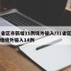 31省区市新增11例境外输入/31省区市新增境外输入14例